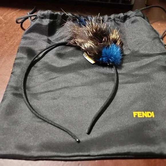 Fendi Katyusha Fuzzy Flexible Headband